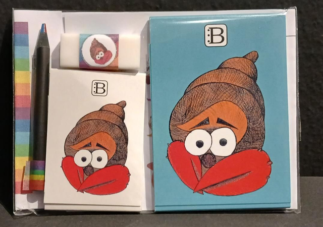 Leggi &amp; Colora - Kit Scrittura - Amici del Mare - Paguro