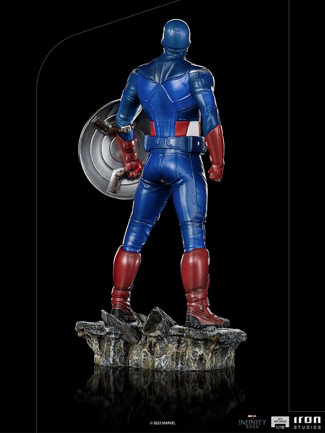 Captain America battle NY-Statue BDS Art Scale 1/10 23cm-INFINITY SAGA Paga in 3 Rate Senza Interessi con PayPal!
