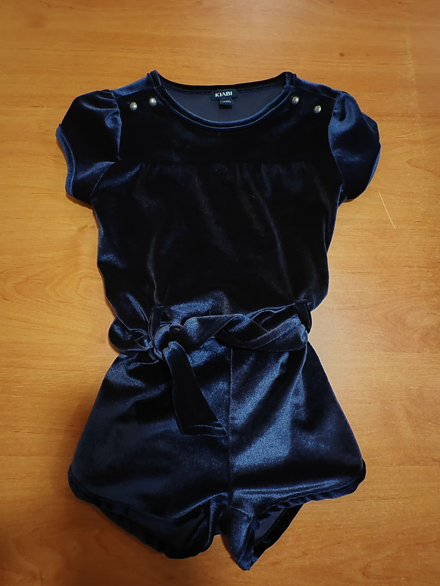Salopette velours 2 ans