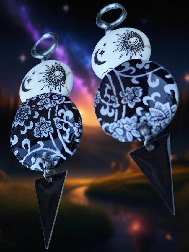 Boucles d'oreilles 'Beauty of the Night'