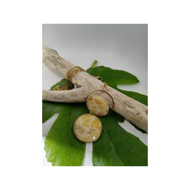 Collection soleil rond doré 