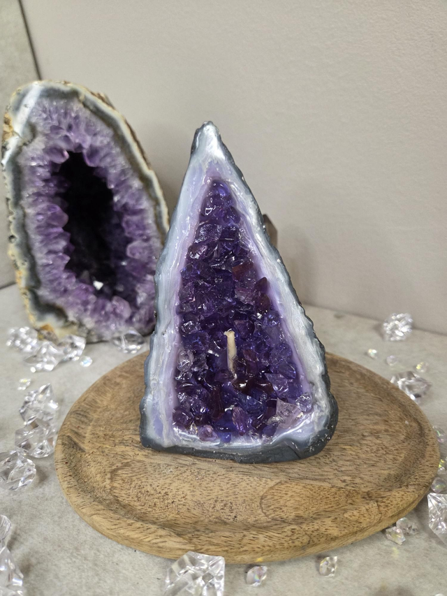 Illusion Géode Musc Améthyste (G.A.470)