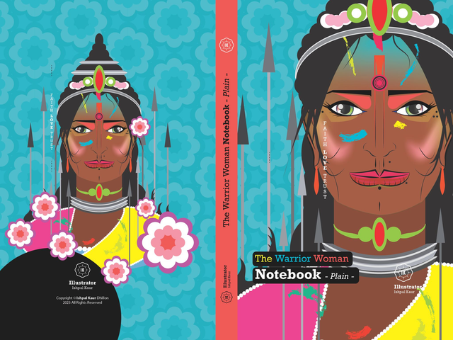 The Warrior Woman Notebook: Plain