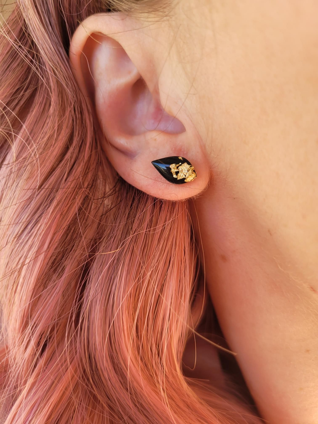 Drops Stecker Black&gold´s