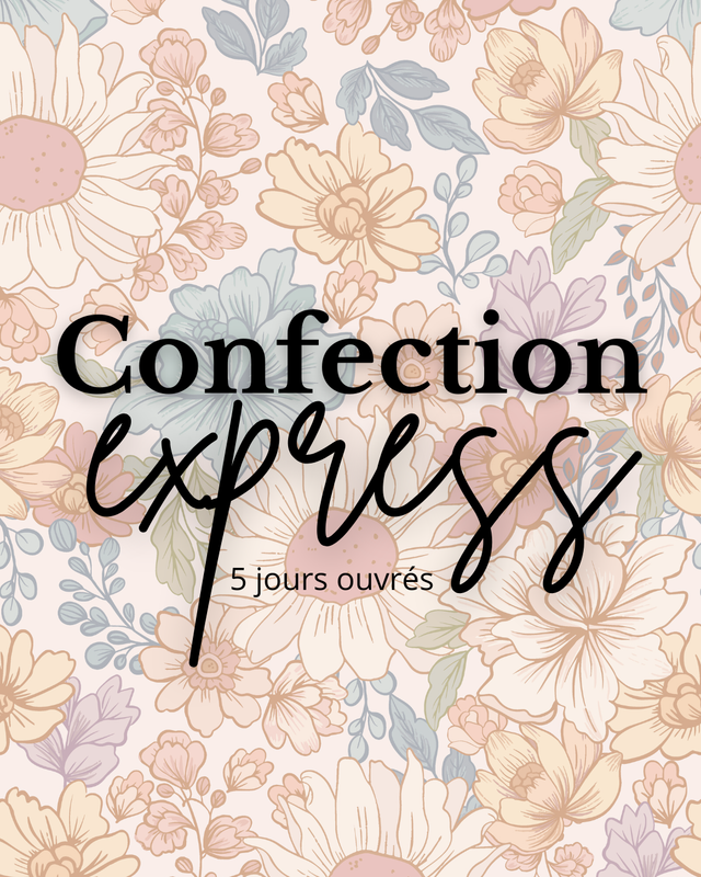 Confection express - Confection 5 jours ouvrés