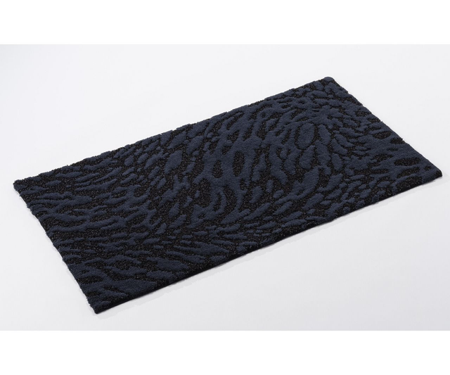 Abyss Habidecor Flow bath mats color 990 black