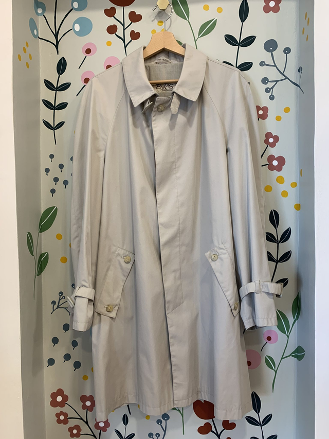 Trench grigio ghiaccio