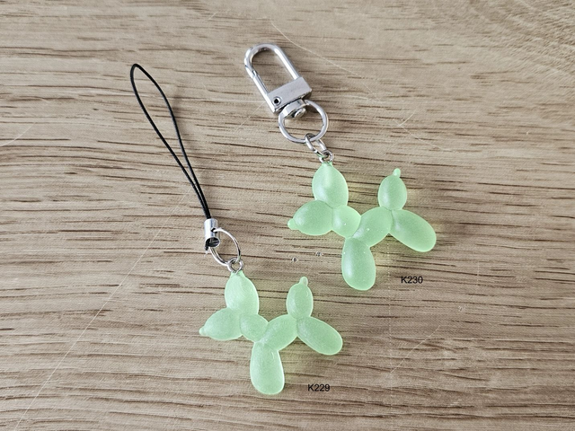 Ballonhondje Green Glow