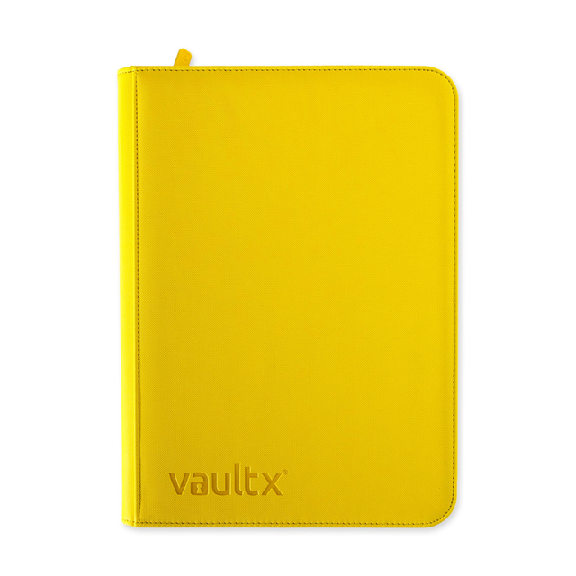 Vault X: EXO-TEC Zip Binder 9-pocket (Sunrise Yellow)