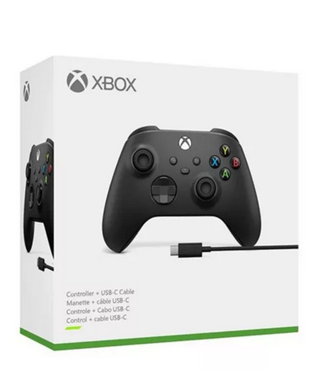 Control joystick inalámbrico Xbox Wireless Controller Series One/S/X, Carbon Black (1)