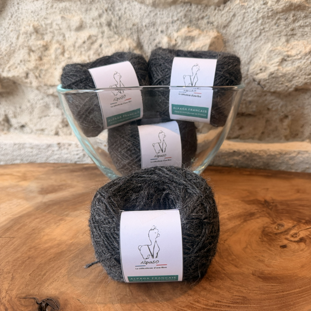 Pelote anthracite