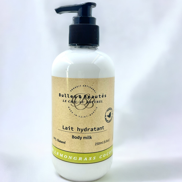 Lait hydratant - BODY MILK- LEMONGRASS COCONUT