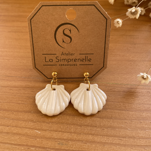 Boucles d’oreilles 🐚 Coquillage 