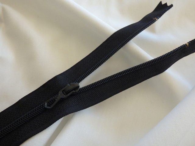 Spirale 4mm Noir  - Fermeture Eclair