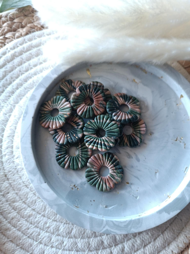 &quot;Astrid&quot; kaki marron glacé