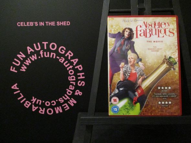 Helen Lederer - 'Absolutely Fabulous The Movie' Authentic Autographed Dvd Cover