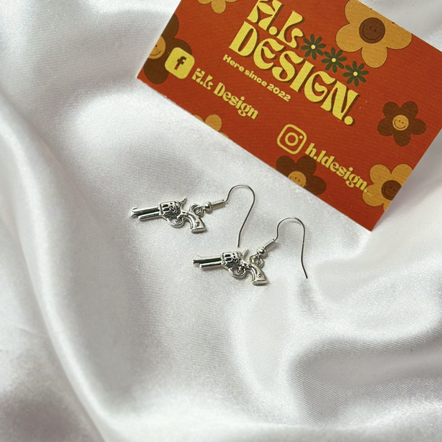 Gun Earrings