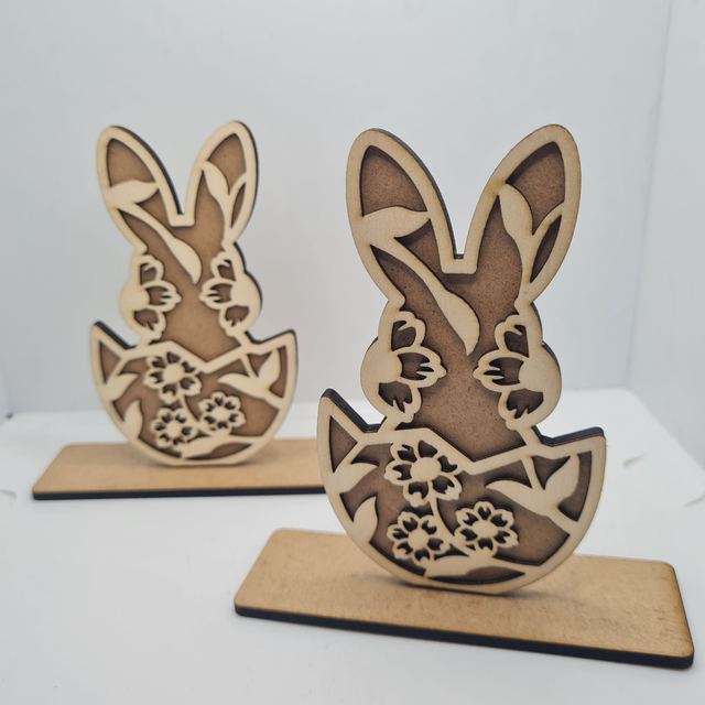 Stand coelho ovo 2 layer