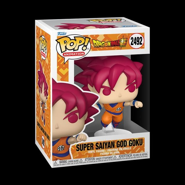 Dragon Ball: Super Saiyan God Goku (Red) Pop! #2492