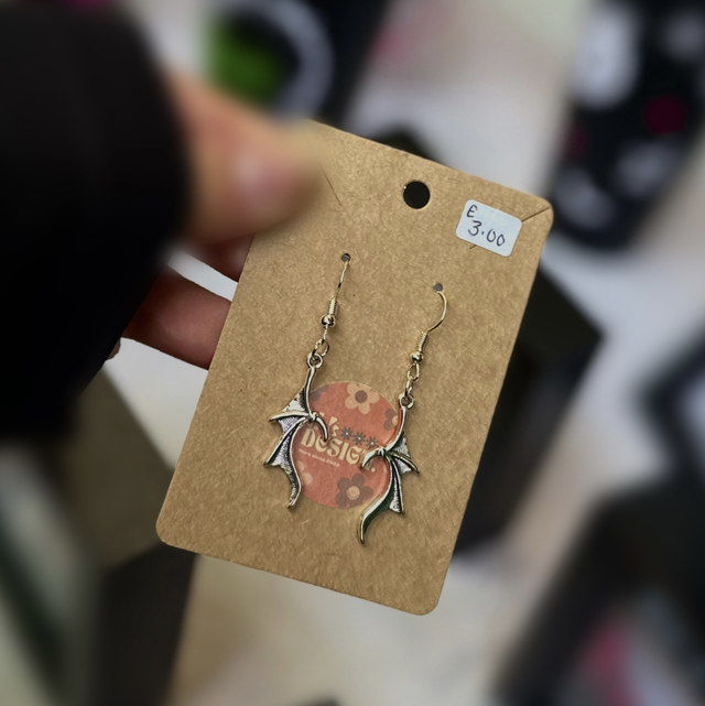 Bat Wing Earrings