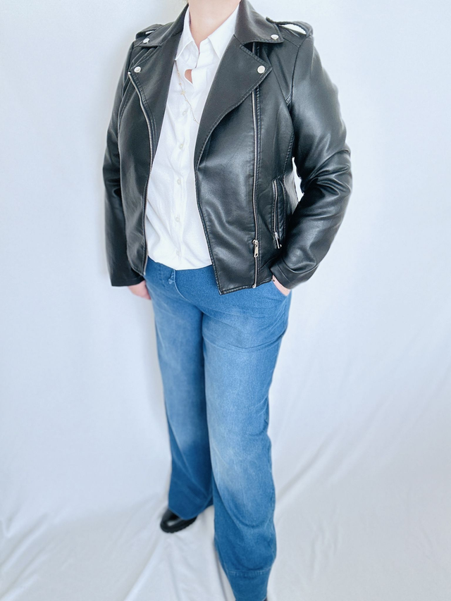 Perfecto noir grande taille Fonzie