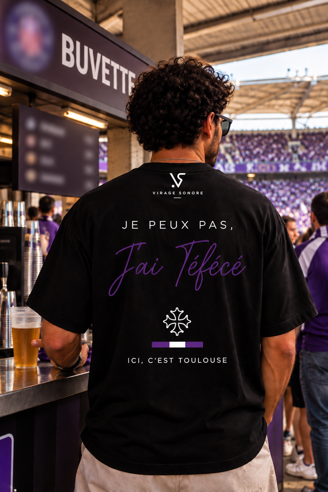 Tee-shirt TÉFÉCÉ - Je peux pas... - Oversize