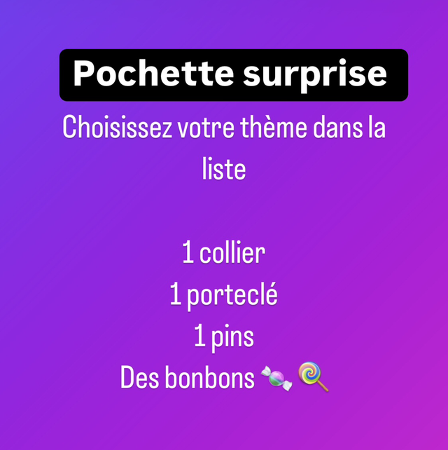Pochette surprise 