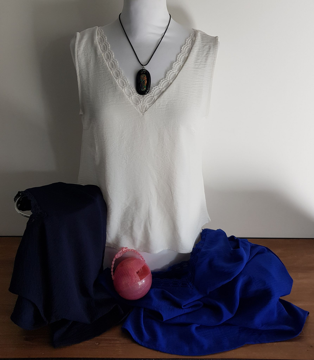 Débardeur dentelle Y&#039;COO Taille S