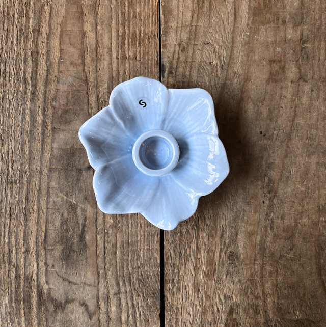 STOREFACTORY Kerzenhalter klein (hellblau)