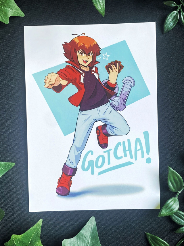Gotcha! [Yu-Gi-Oh! GX] A5 Print 