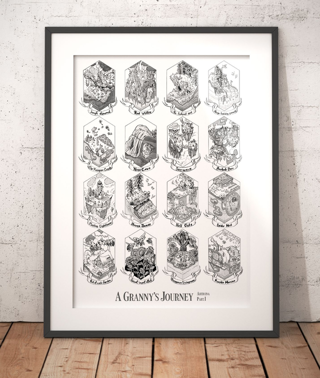 Conte - Le voyage de Mère-Grand - partie 1