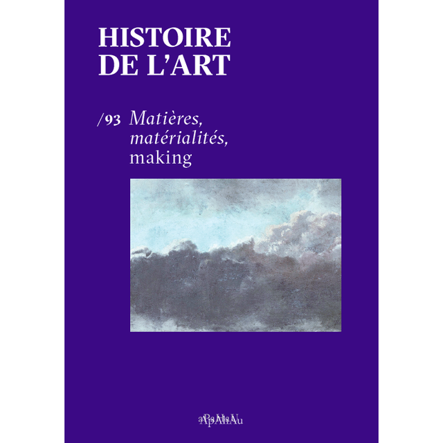 N° 93 : Matières, matérialités, making