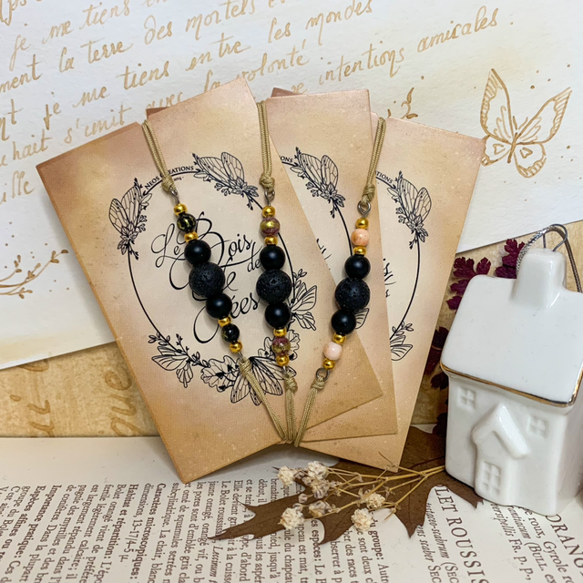 Bracelet Litho Pierre de Lave