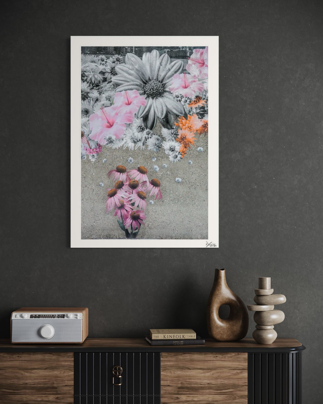 Lvgaxy Astro Flowers | Print