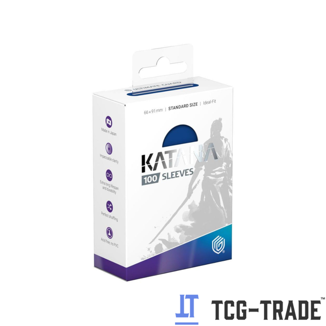 Ultimate Guard Katana Sleeves Standard Size Blue Bird