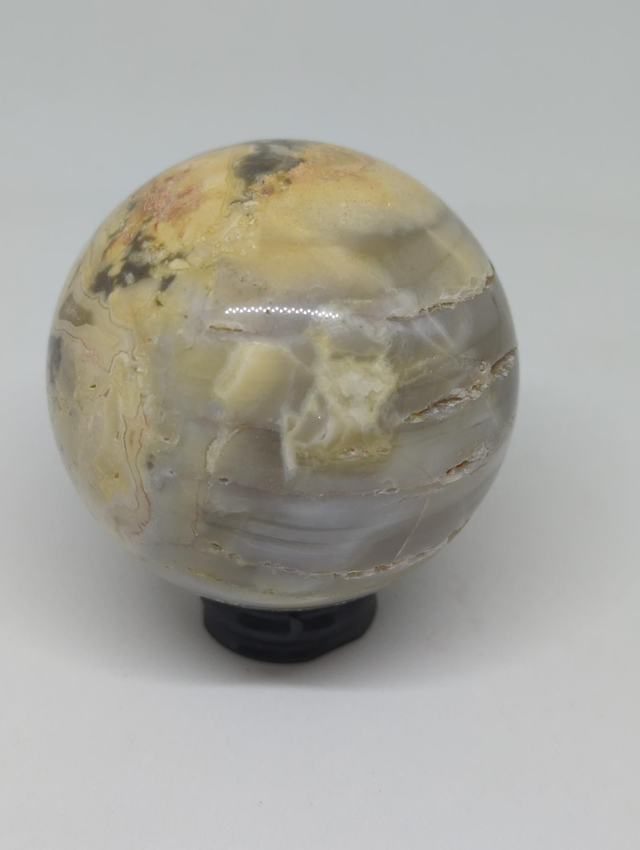 012 agate sphère 370gr