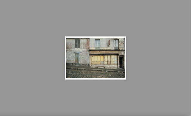 "Rue en pente" carte postale