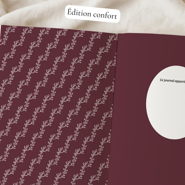 Journal de lecture 3 ans - Rouge