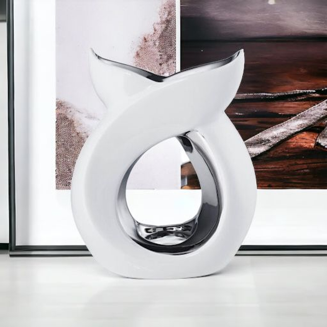 Large Cross Over Tea Light Burner