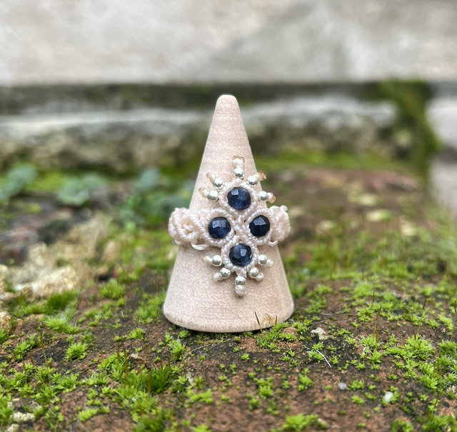 Bague « Pléioné » SAPHIR (T.56-57)