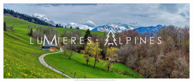 Entre Doucy et Jarsy (PNR Bauges) 60*26cm (Fine Art Baryta)