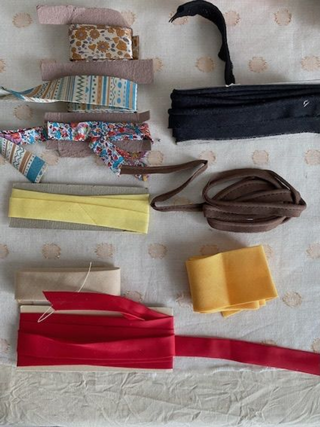 Lot de biais et passe poil