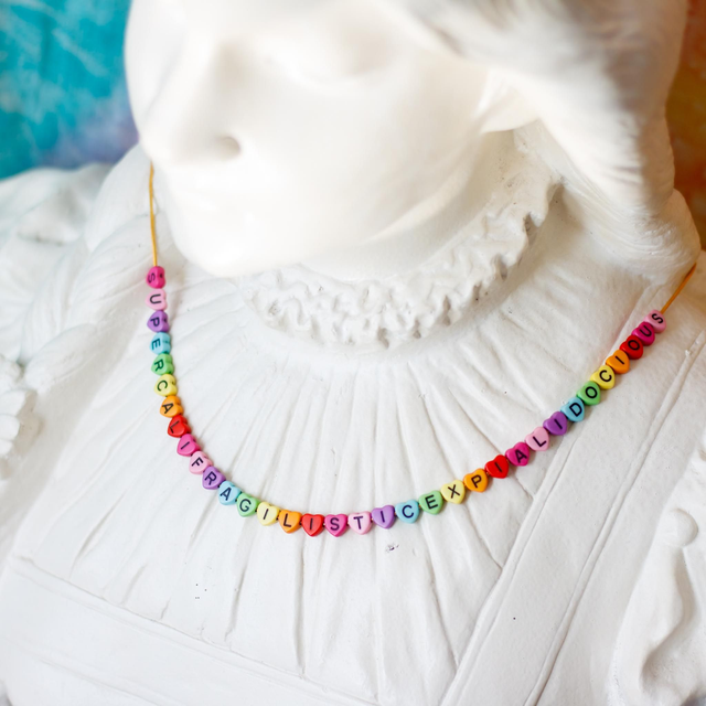 Collier Supercalifragilisticexpialidocious