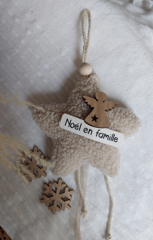 Etoile &quot; Noël en famille&quot;