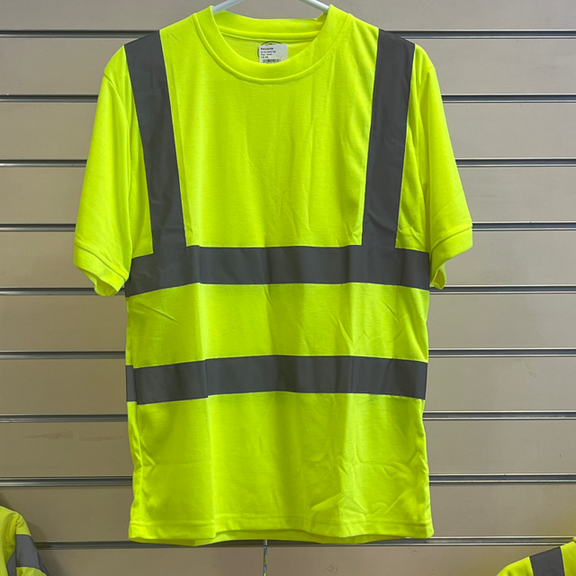 HIGH VIS T-SHIRT- yellow