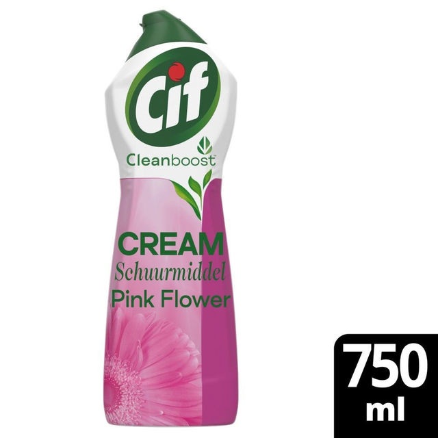 CIF Cream schuurmiddel Pinkflower 