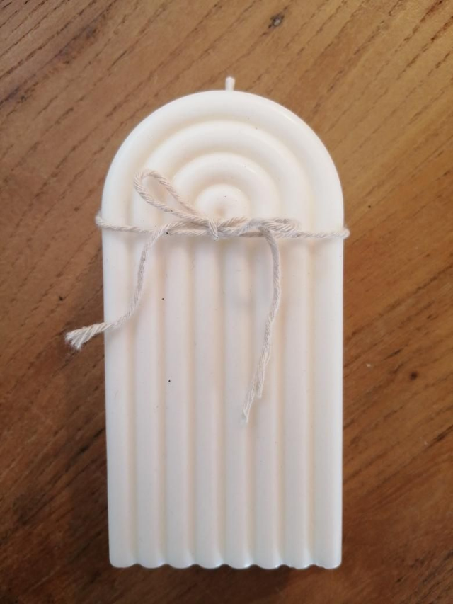 Bougie arc en ciel sans parfum