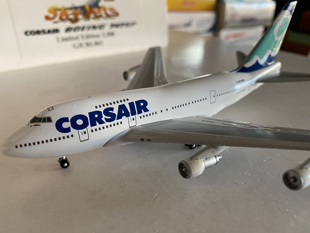 Corsair B747SP (F-GTOM), 1:400 