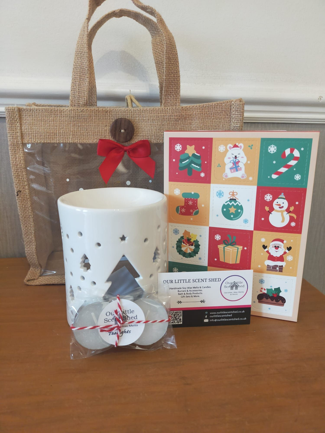 CHRISTMAS TREE BURNER GIFT SET