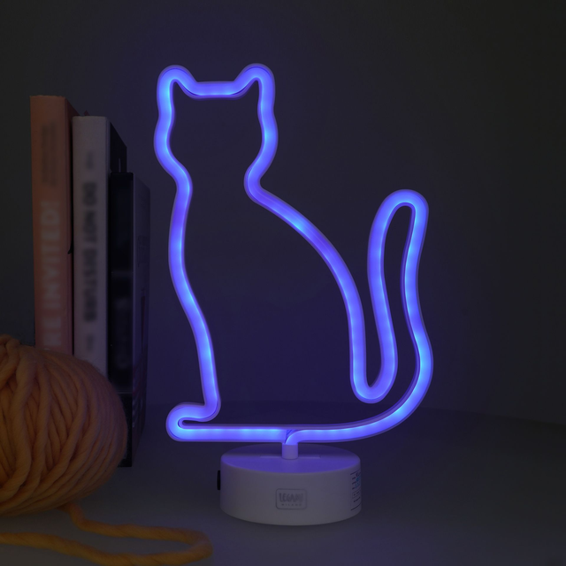 Lampada Led Effetto Neon Kitty - It&#039;s a Sign 